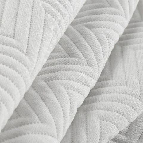 Tagesdecke Lein- Optik 3 weiß 200x220 B