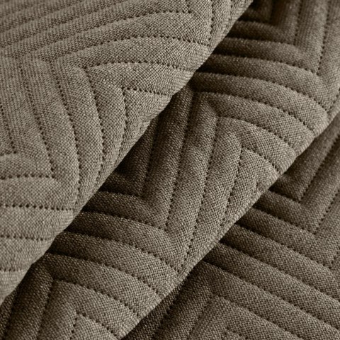 Tagesdecke Lein-Optik 3 dunkelbeige 200x220 dunkelbeige