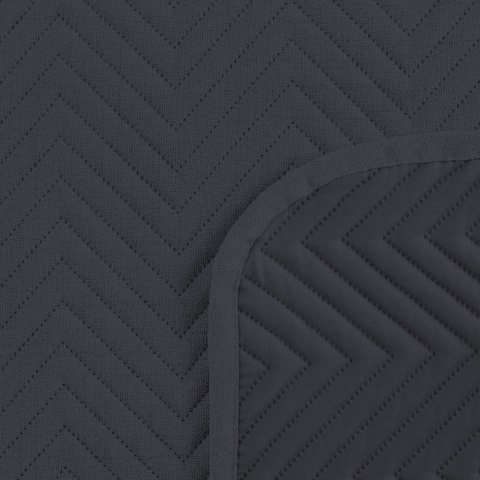 Tagesdecke Lein-Optik 3 graphit 200x220 graphit