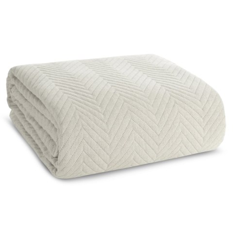 Tagesdecke Lein-Optik 3 cremig 220x240