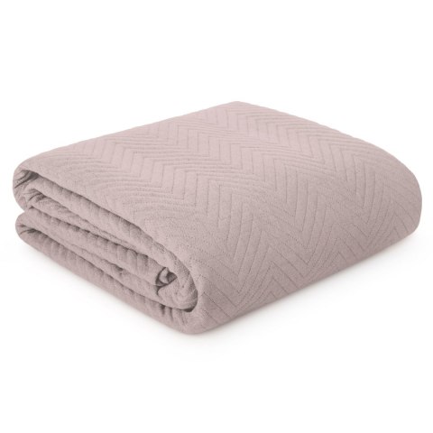 Tagesdecke Lein-Optik 3 rosa 170x210 rosa