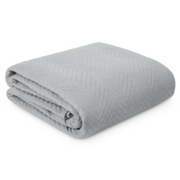 Tagesdecke Lein-Optik 3 silber 170x210 silber