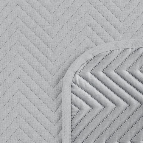 Tagesdecke Lein-Optik 3 silber 170x210 silber