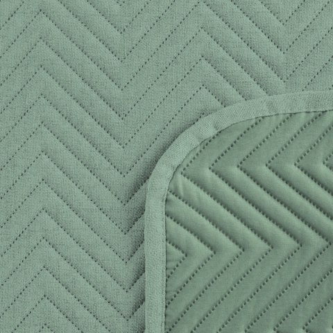 Tagesdecke Lein-Optik 3 grün 220x240 grün