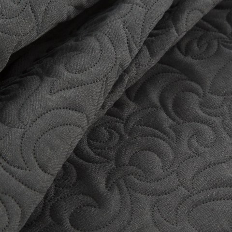 Tagesdecke Lein Optik 4 dunkelgrau 200x220 dunkelgrau