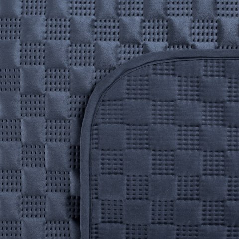 Tagesdecke SOFIA 4 grau 200x220 blau