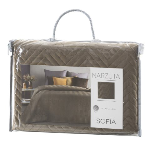 Tagesdecke SOFIA braun 70x160 braun