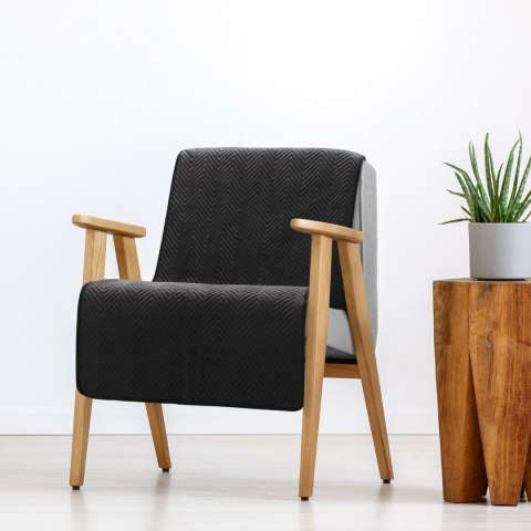 Tagesdecke SOFIA schwarz 70x160 schwarz