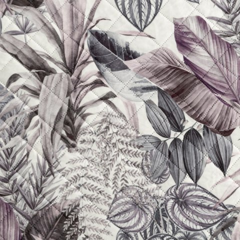 Tagesdecke DAVOS2 170X210 lila grau