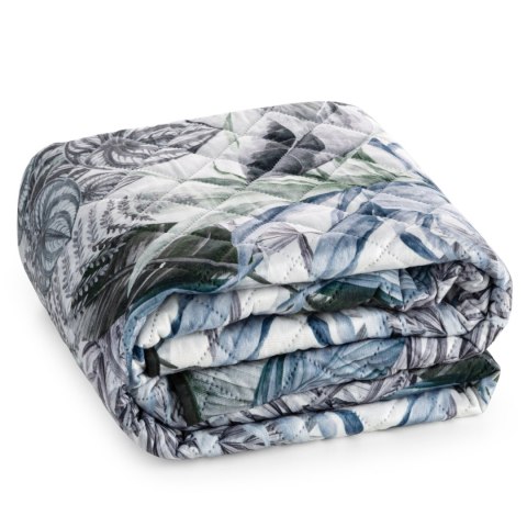 Tagesdecke DAVOS2 170X210 grün silber