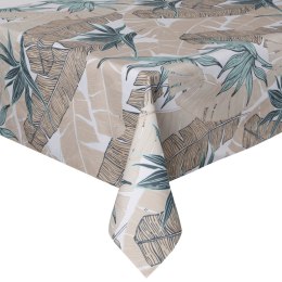 Tischdecke Garten Wassefest Outdoor 14G 140X220 minze beige