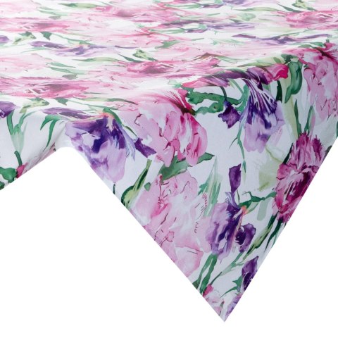 Tischdecke Garten Wassefest Outdoor 34D 85X85 rosa lila