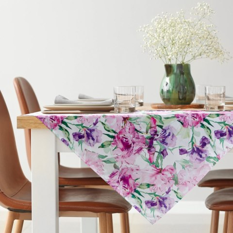 Tischdecke Garten Wassefest Outdoor 34D 85X85 rosa lila