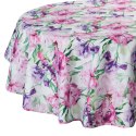 Tischdecke Garten Wassefest Outdoor 34E RD150 rosa lila