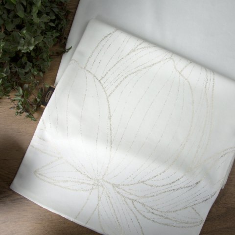 Tischdecke BLINK 12 weiß 35x180 weiß Velvet Samt