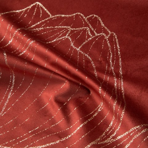 Tischdecke BLINK 12 orange 35x220 orange Velvet Samt