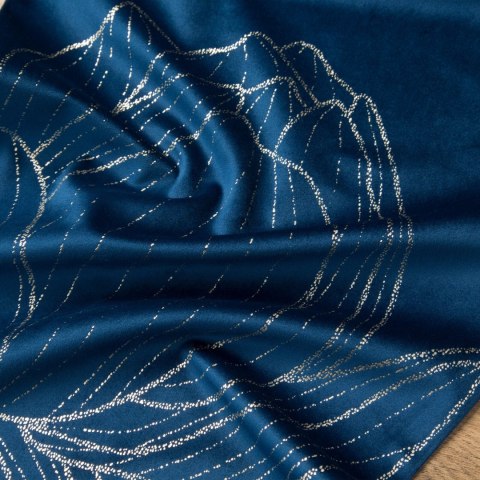 Tischdecke BLINK 12 dunkelblau 35x180 dunkelblau Velvet Samt