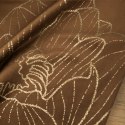 Tischdecke BLINK 13 braun 35x140 braun Velvet Samt