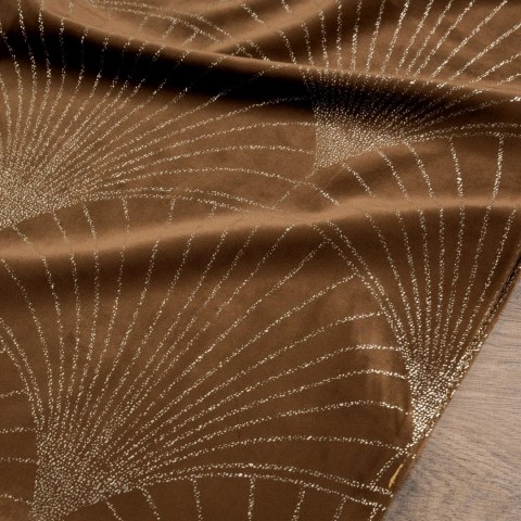 Tischdecke BLINK 14 braun 35x140 braun Velvet Samt