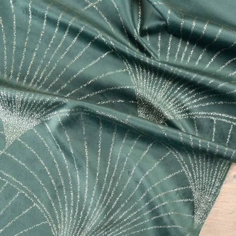 Tischdecke BLINK 14 35x140 dunkelminze Velvet Samt