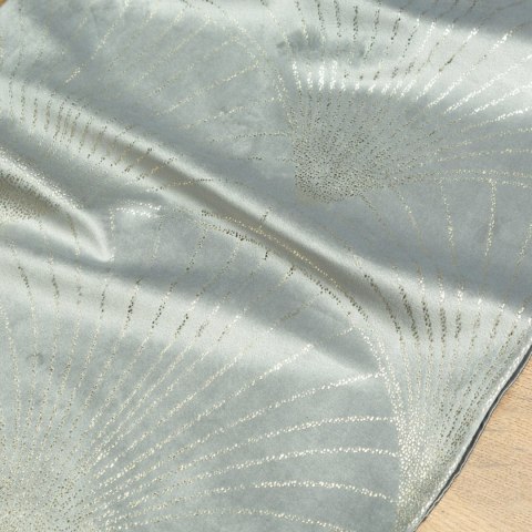 Tischdecke BLINK 14 silber 35x220 silber Velvet Samt