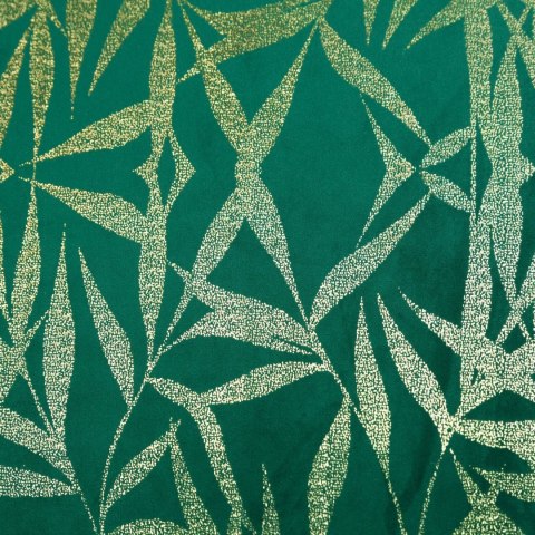 Tischdecke BLINK 15 35x140 dunkelgrün Velvet Samt