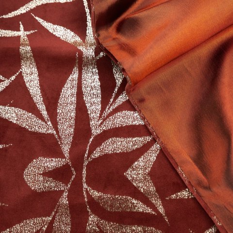 Tischdecke BLINK 15 orange 35x220 orange Velvet Samt