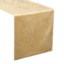 Tischdecke BLINK 15 35x140 honig Velvet Samt