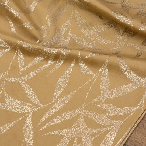 Tischdecke BLINK 15 35x140 honig Velvet Samt