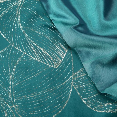 Tischdecke BLINK 16 35x180 dunkeltürkis Velvet Samt