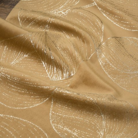 Tischdecke BLINK 16 35x140 honig Velvet Samt