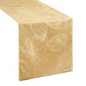 Tischdecke BLINK 16 35x220 honig Velvet Samt