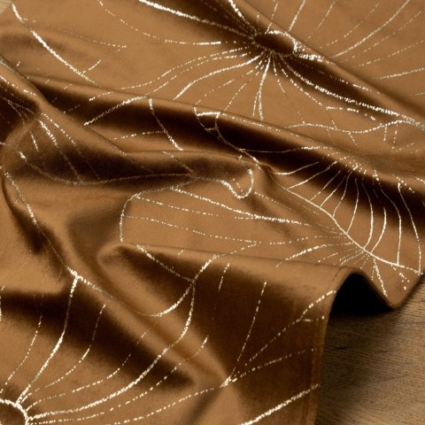 Tischdecke BLINK 18 braun 35x180 braun Velvet Samt