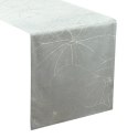 Tischdecke BLINK 18 silber 35x180 silber Velvet Samt