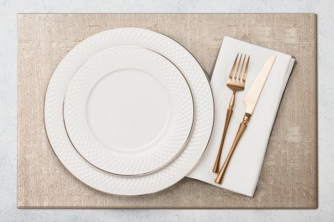 Tischdecke COLETTE beige 30x40 x4 KPL beige