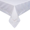 Tischdecke MADELE weiß gold 140x180
