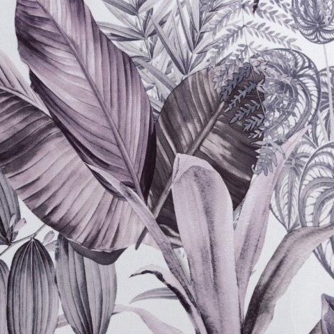 Tischdecke DAVOS2 85X85 lila grau mit botanischem Muster