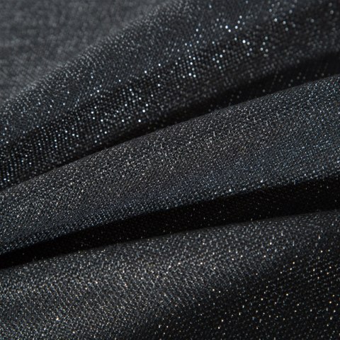 Tischdecke STELLA 1 schwarz 150 RD