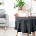 Tischdecke STELLA 1 schwarz 180 RD