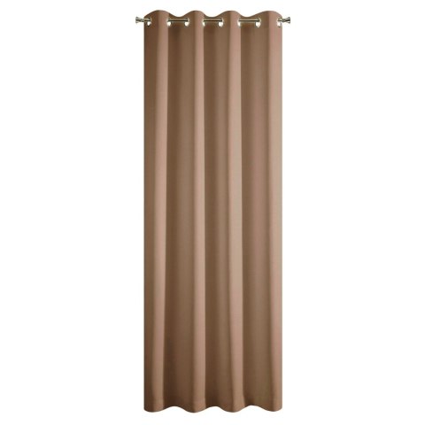 Vorhang ADORE hellBR 140x250 Ösen