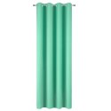 Vorhang ADORE minze 140x250 Ösen