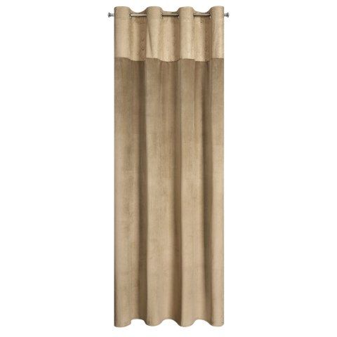 Vorhang AGNES beige 140x250 Ösen