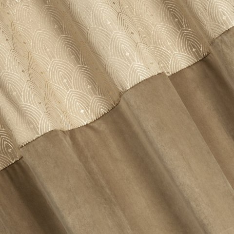 Vorhang AGNES beige 140x250 Ösen