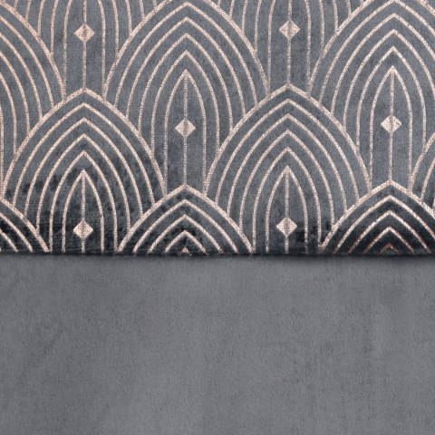 Vorhang AGNES graphit 140x250 Ösen