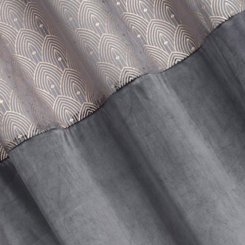 Vorhang AGNES graphit 140x250 Ösen