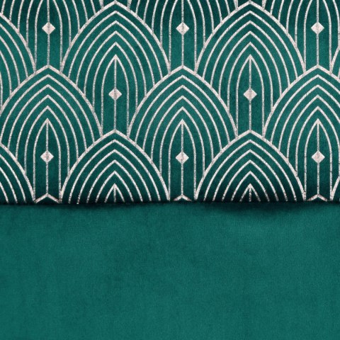 Vorhang AGNES türkis 140x250 Ösen