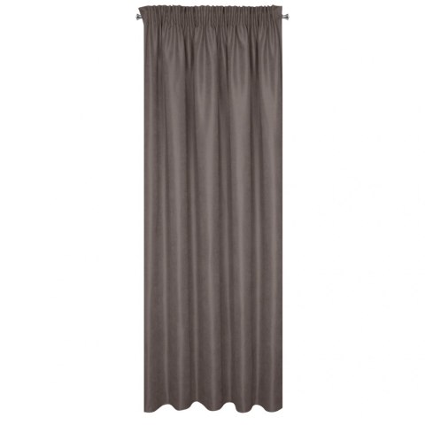 Vorhang ADA graphit 140x270 Kräuselband