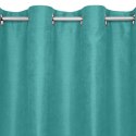 Vorhang ADA türkis 135x250 Ösen