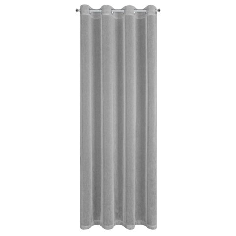 Vorhang ADELA stahl 140x250 Ösen