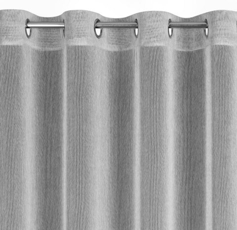 Vorhang ADELA stahl 140x250 Ösen